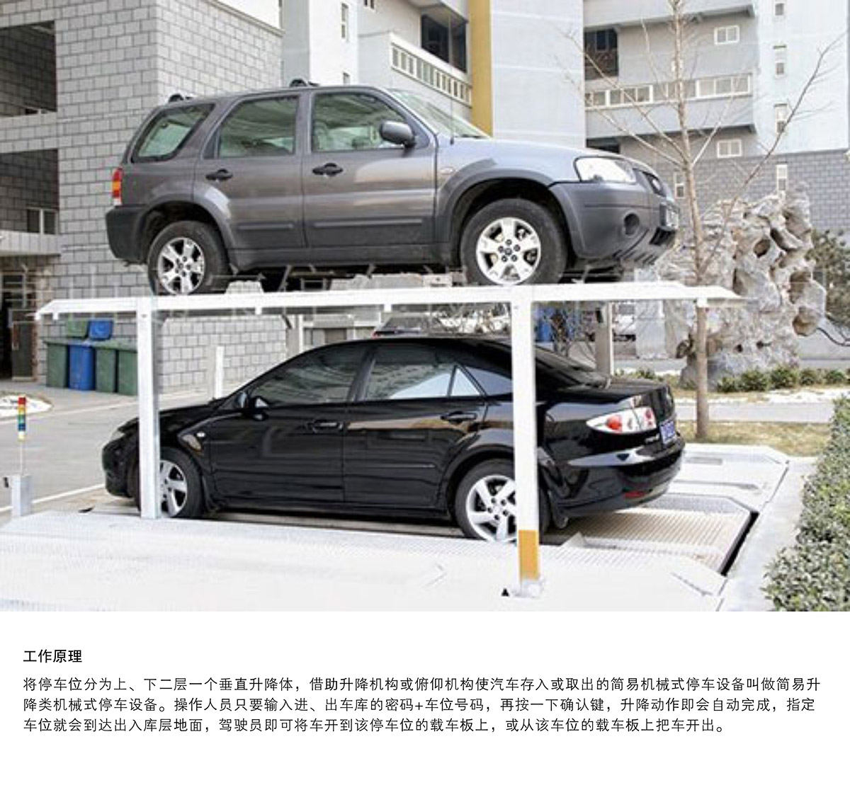 立體停車PJS2D1二層地坑簡易升降停車設備工作原理.jpg