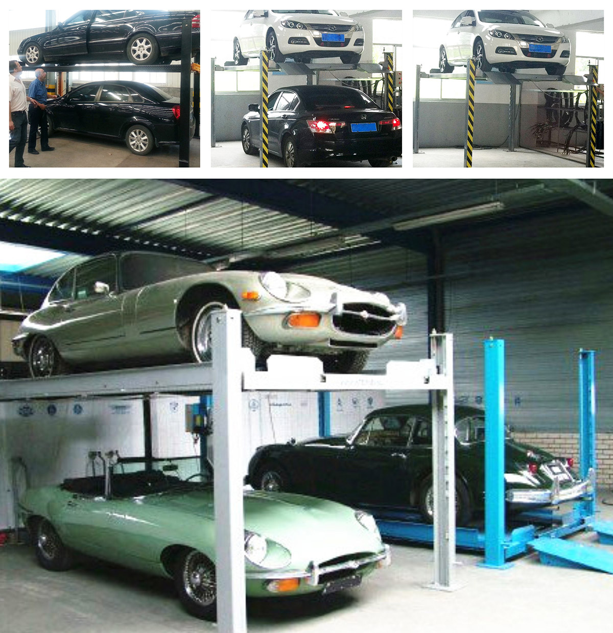 立體停車四柱簡易升降機械停車設備圖片展示.jpg