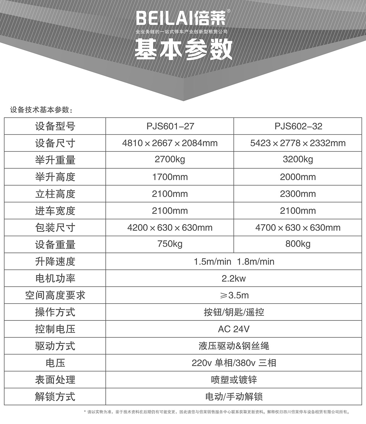 立體停車四柱簡易升降機械停車設備基本參數.jpg