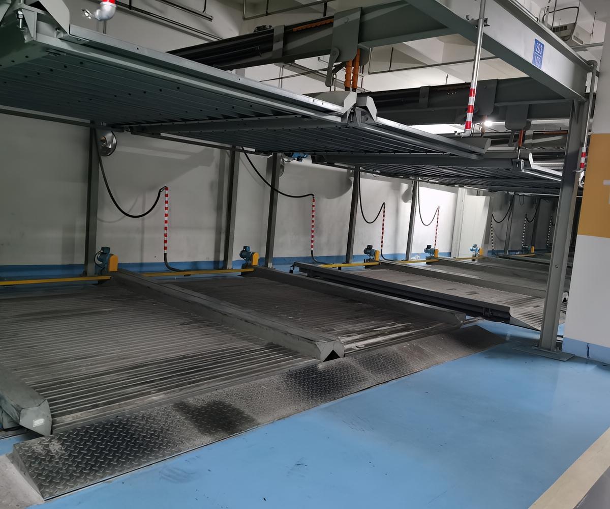 立體車庫簡易升降二層機械式停車位：高效利用空間，經濟實用的停車解決方案