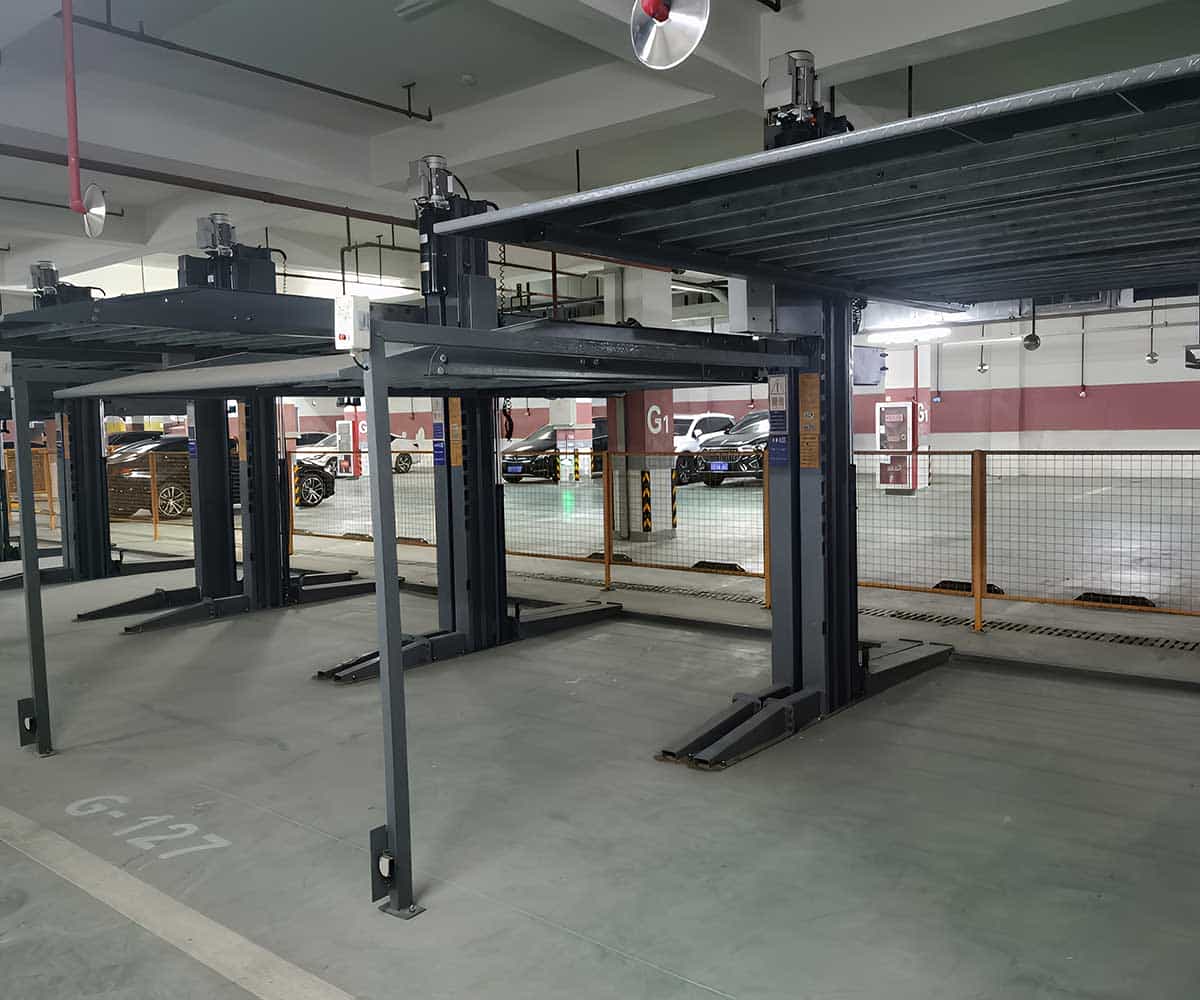 西充升降式機(jī)械式立體車庫操作便捷性